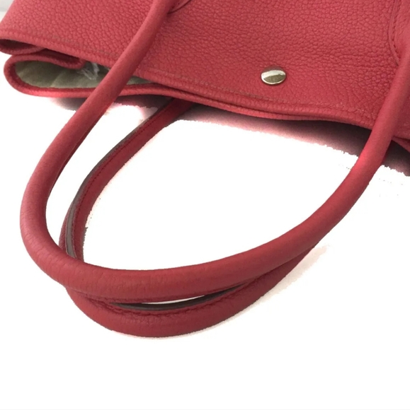 Hermes Garden Party Clemence Leather Handbag - Picture 6 of 11